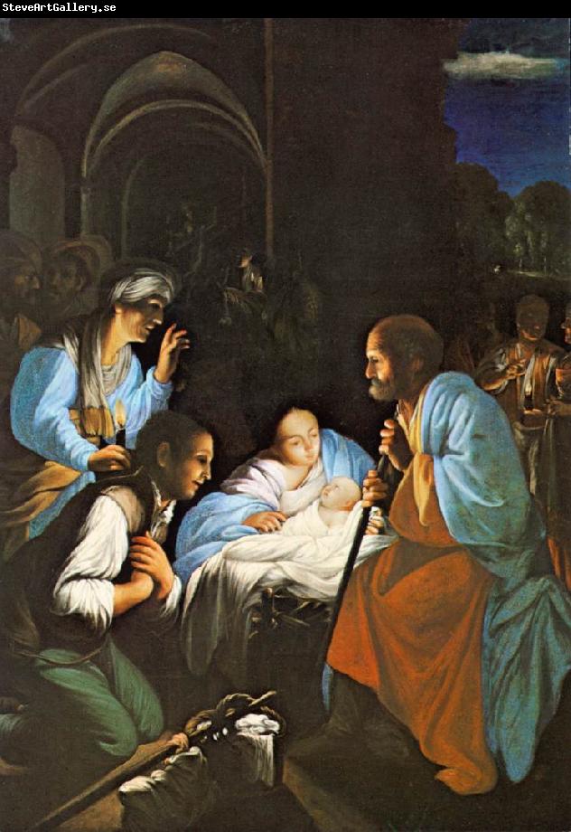 SARACENI, Carlo The Birth of Christ  f